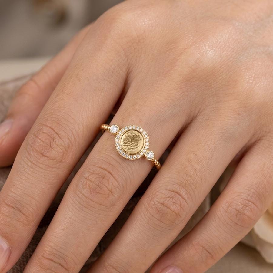 Round Bezel Ring, 6mm Blank and Zircon Setted Ring, 925 Sterling Silver Designer Ring, Resin & Ashes Work, Breastmilk/Keepsake Memorial DIY