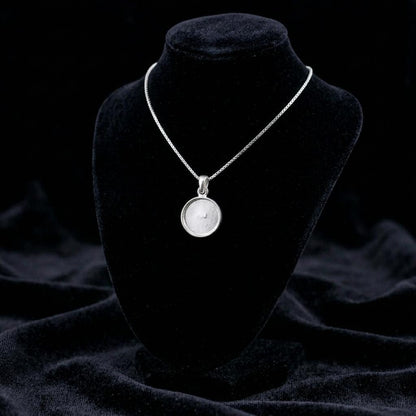 925 Sterling Solid Silver Round Blank 5mm to 20mm DIY Breastmilk/Keepsake Pendant Setting, Good for Resin & Ashes Work, Memorial DIY Charms