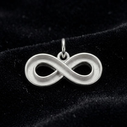925 Sterling Solid Silver Infinity Symbol Blank Bezel Pendant Setting, Breastmilk/Keepsake DIY, Good for Resin & Ashes Work, Memorial Crafts