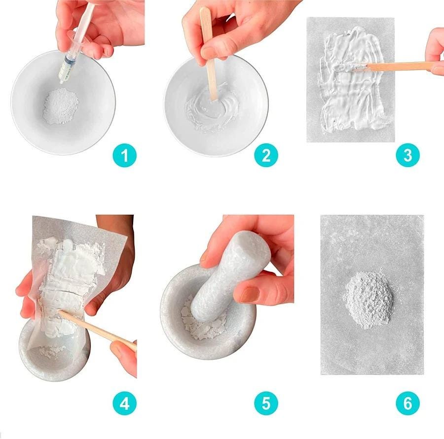 Organic Breastmilk Preservative Powder for Jewelry Making, from Mother Milk, DNA Jewelry Gifts for New Mom, Preserving Agent Pregnant Women
