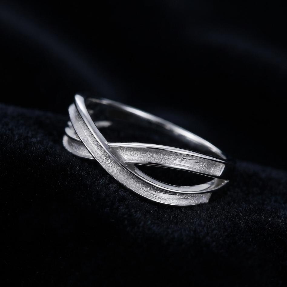 925 Sterling Solid Silver Infinity Ring Both Side 3mm Wide Blank Bezel, Good for Inlay Resin & Ashes Work, Keepsake Breastmilk DIY Crafts