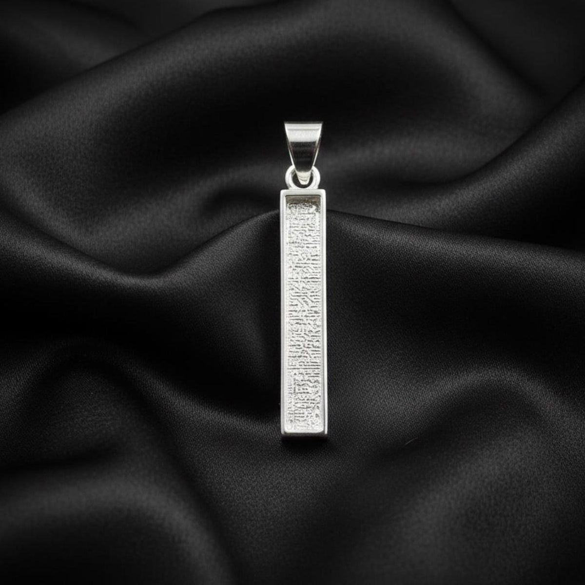 Solid 925 Sterling silver 5x30mm Rectangle Bar Blank Pendant for Ashes , Keepsake and Breastmilk Jewelry Good For Resin Work And DIY Crafts